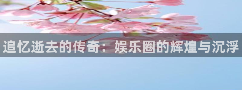 盛煌平台手机版下载：追忆逝去的传奇：娱乐圈的辉煌与沉浮